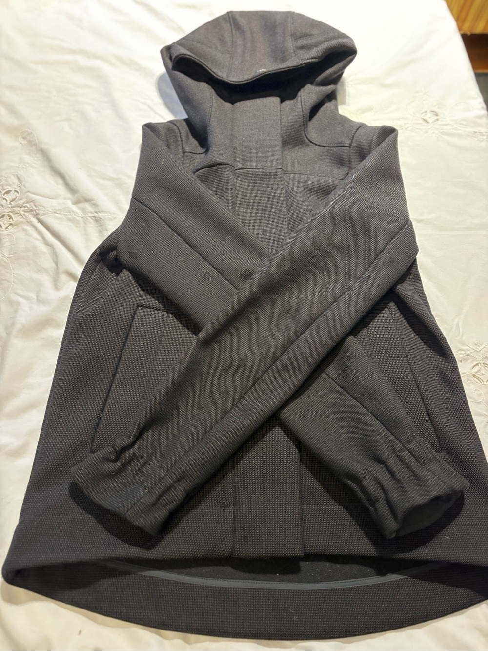 Lululemon Women’s Hooded Knit Sweater Jacket - Gray